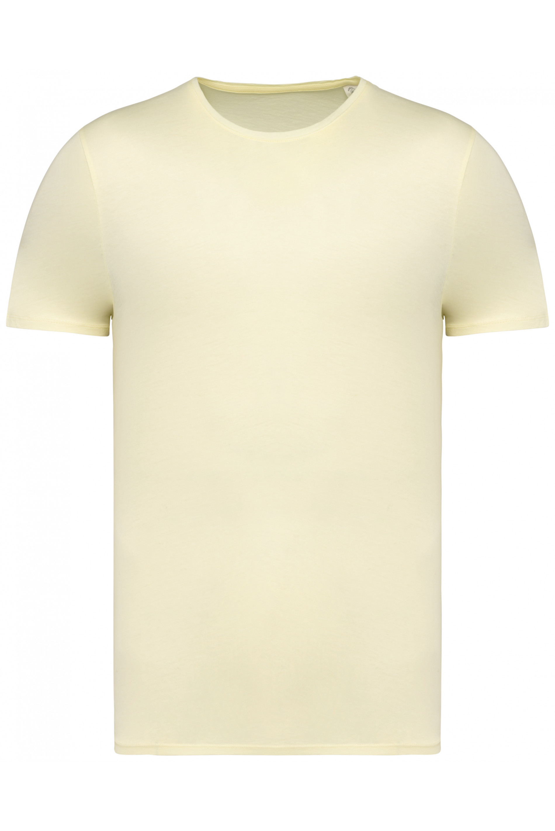 Ausgewaschenes Unisex-T-Shirt mit kurzen Ärmeln aus Bio-Baumwolle
