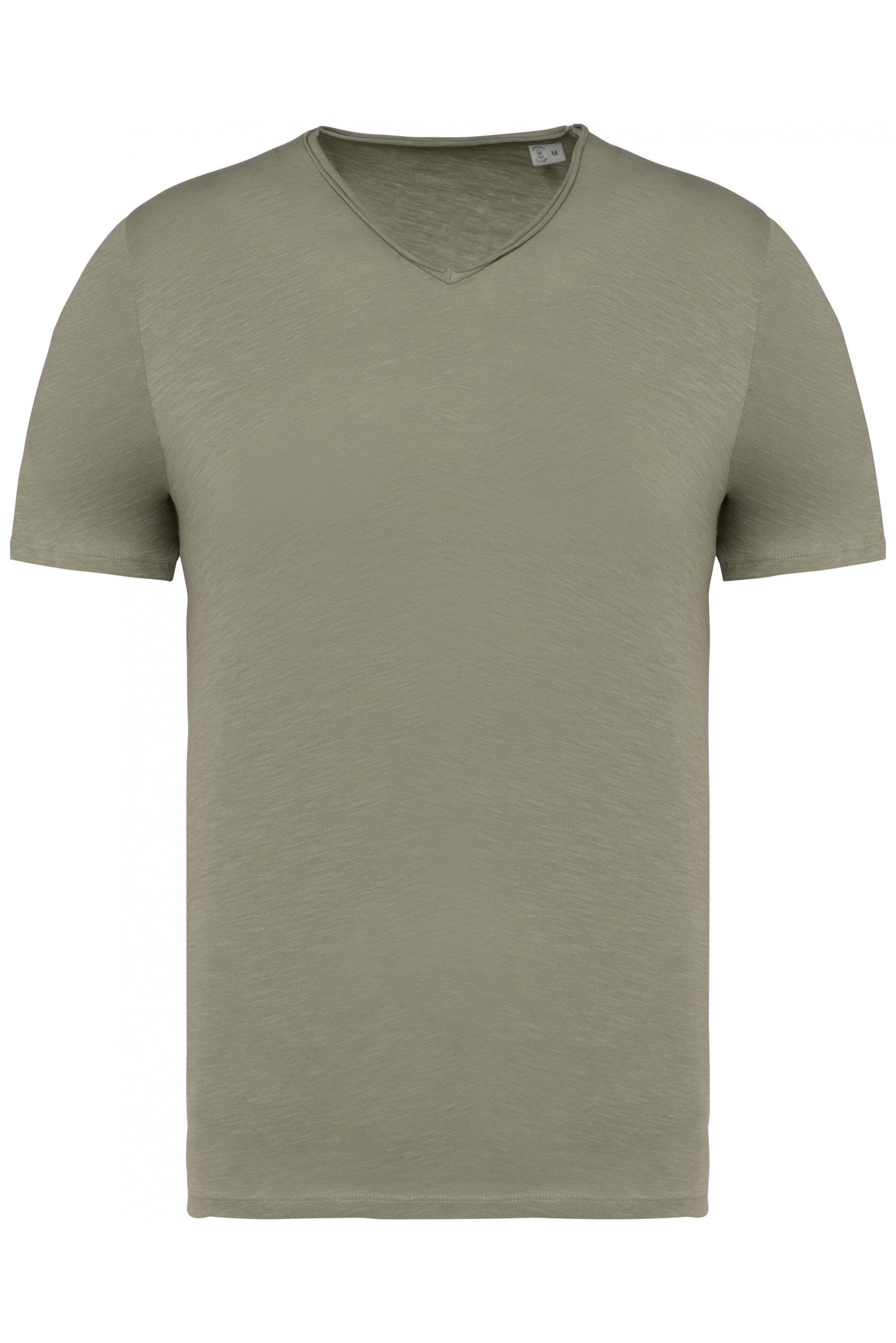 Unversäumtes Herren-Slub-T-Shirt aus Bio-Baumwolle