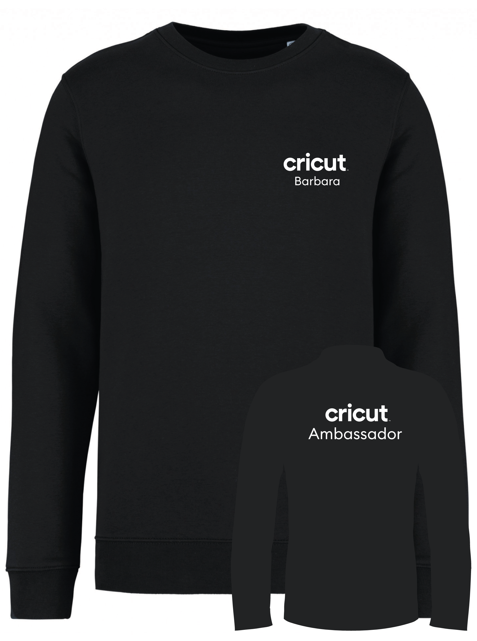Cricut Ambassador Unisex-Sweatshirt aus Bio-Baumwolle und recyceltem Polyester
