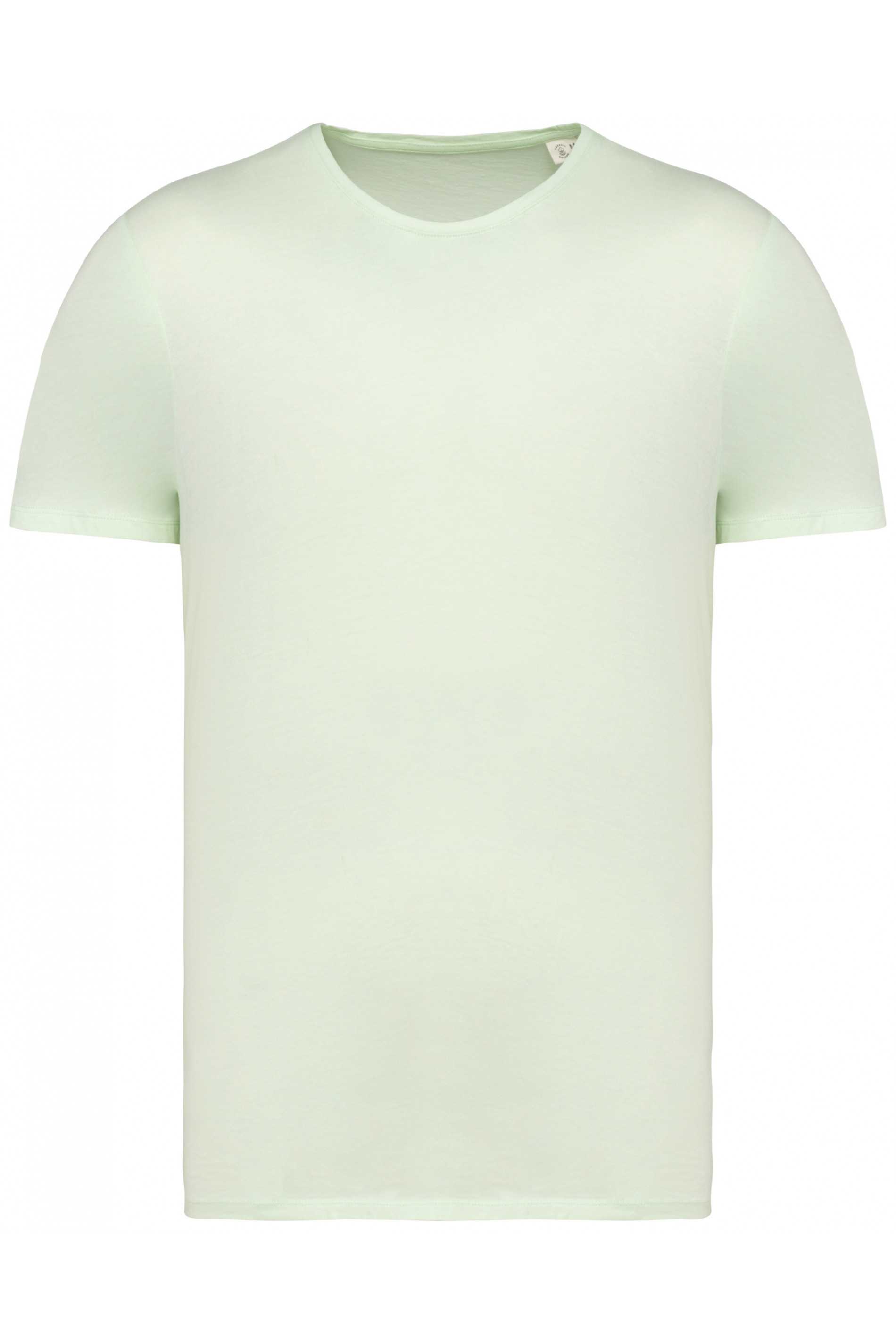 Ausgewaschenes Unisex-T-Shirt mit kurzen Ärmeln aus Bio-Baumwolle